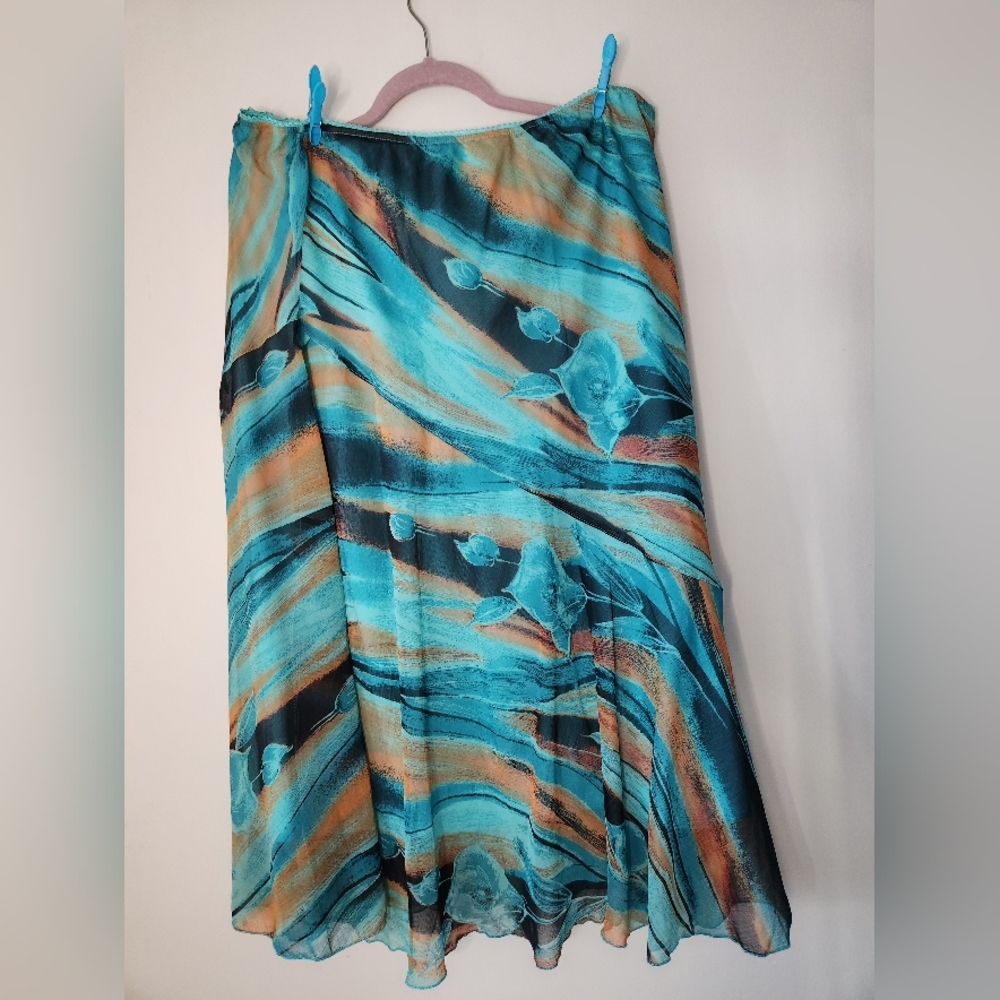 Elegant Multicolor Women's Skirt